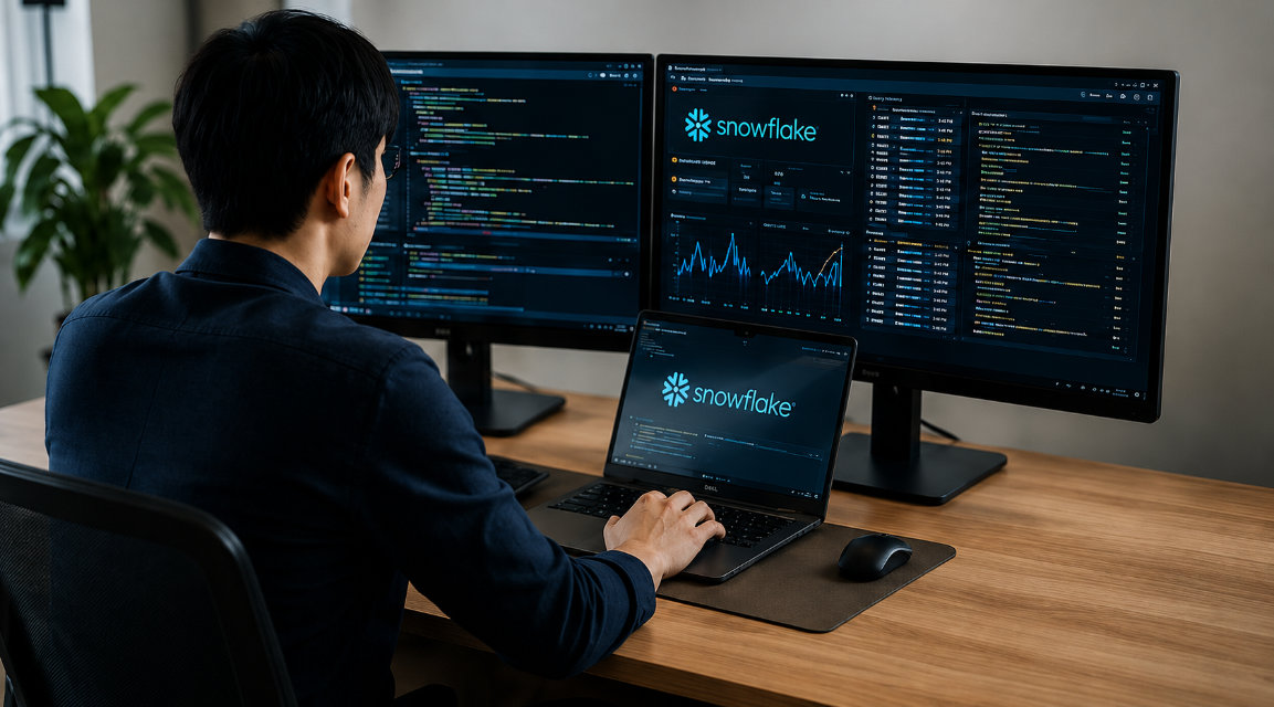 Snowflakeアーキテクトの業務イメージ